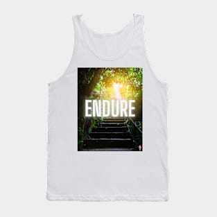 Endure Motivational Art Tank Top